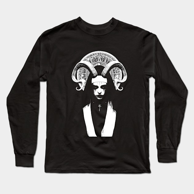 Oracle of Eternity: The Gnostic Priestess Long Sleeve T-Shirt by Esoteric Origins